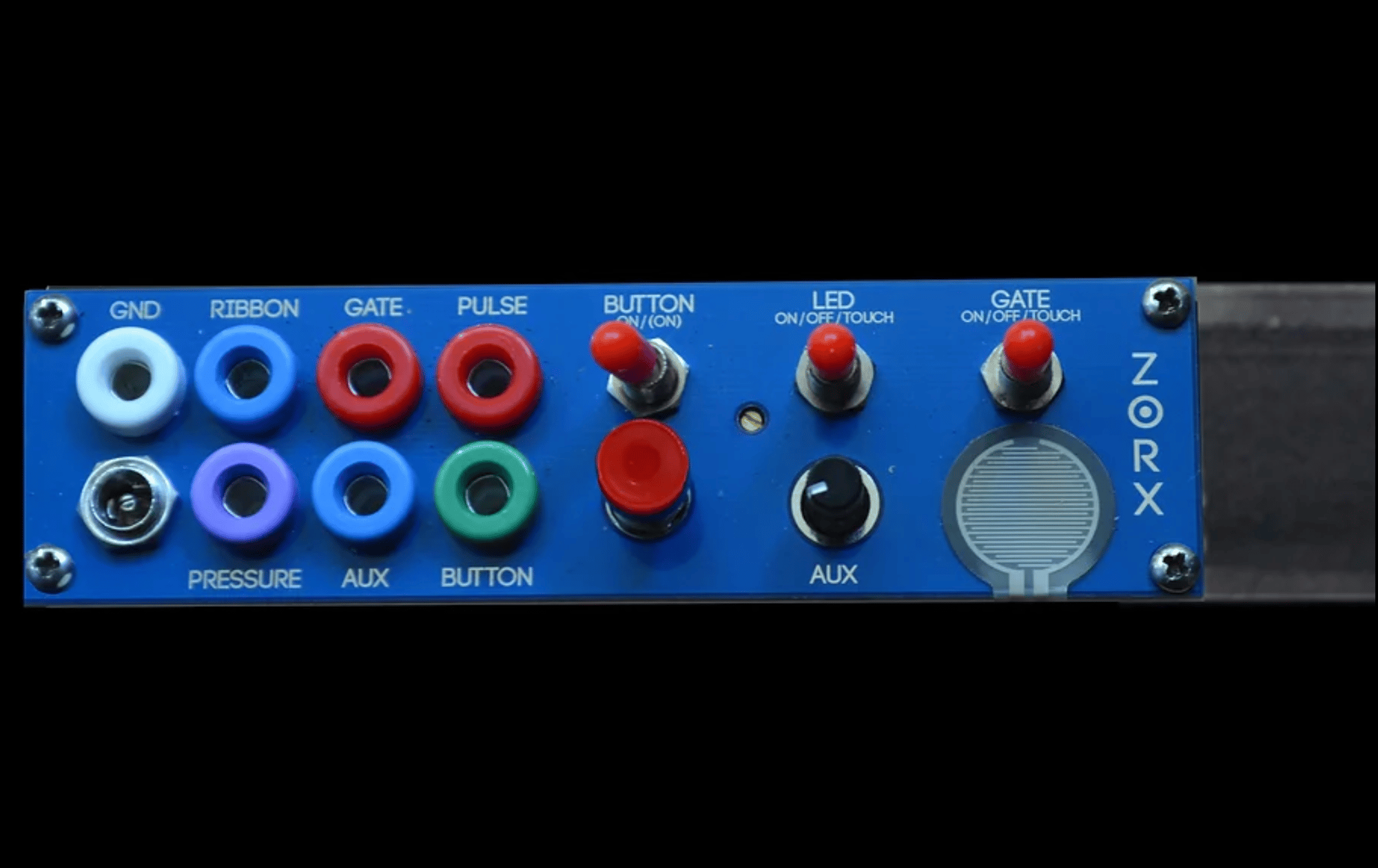 ZORX BANANA JACK RIBBON CONTROLLER | Zorx Electronics